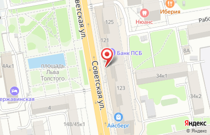 Страховая компания ВСК в Тамбове на карте