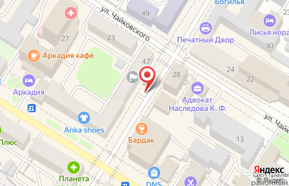 Мотылек на улице Журавлёва на карте