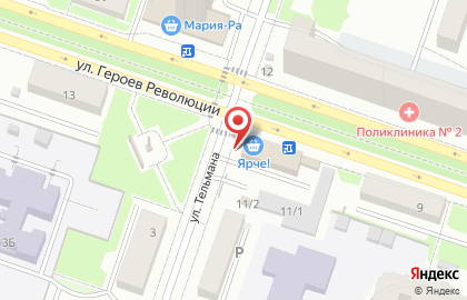 Кондитерская лавка в Первомайском районе на карте