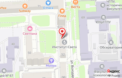 Челябинский центр компьютерной помощи на улице Володарского на карте