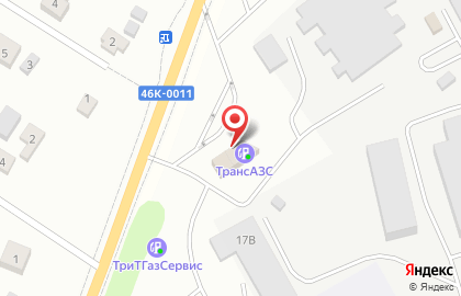 ТрансАЗС на Обуховской улице на карте