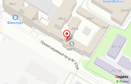 Альянс на улице Кржижановского на карте