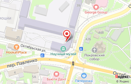 Арбитражный суд Приморского края на Октябрьской улице на карте