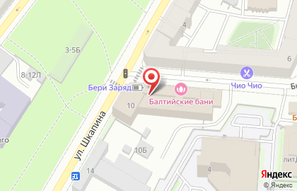 Парикмахерская в Санкт-Петербурге на карте