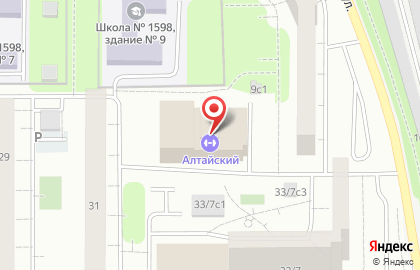 Детская школа плавания и водного поло Шторм на Алтайской улице, 33а на карте