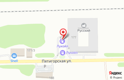 Лукойл-Югнефтепродукт на Пятигорской улице на карте