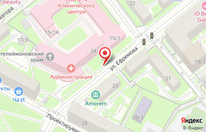 Абс-строй на улице Ефремова на карте