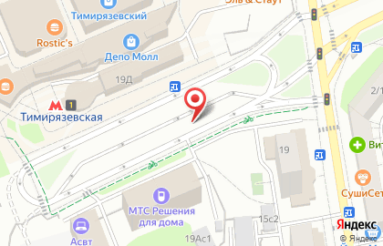 Компания Московский паркинг на улице Яблочкова на карте