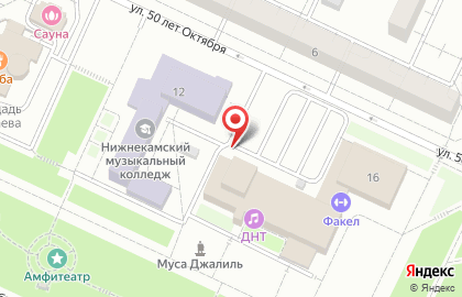Автостоянка в Казани на карте