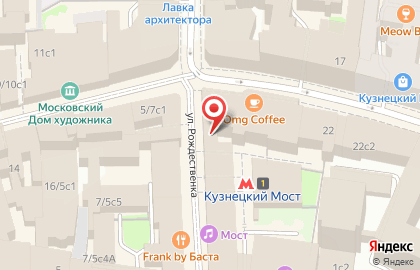 Магазин M_mobile на улице Рождественка на карте