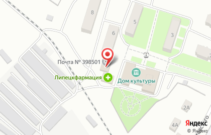 Почта России в Липецке на карте