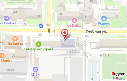 Молодежный центр системы профессионального образования на карте