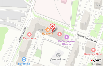 Медицинский центр Федорук М.М. на улице Борисова, 24 к 1 в Лобне на карте