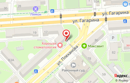 Магазин Роспечать на улице Гагарина, 17/1 киоск на карте