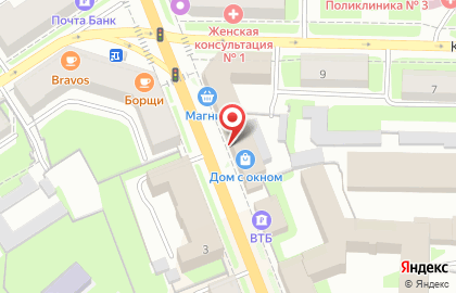 Арго на Большой Санкт-Петербургской улице на карте