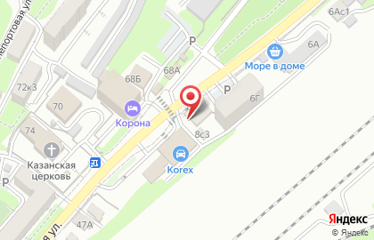 Автомойка Crystal в Фрунзенском районе на карте