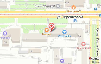 Зоомаркет Дружок в Октябрьском районе на карте
