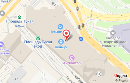 Салон часов Мегачас на Петербургской улице на карте