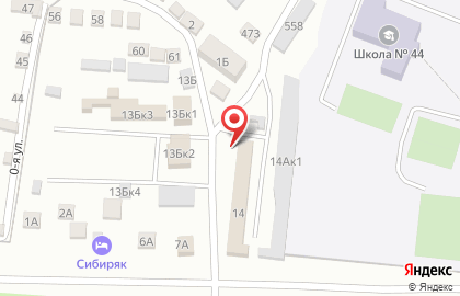 Магазин разливного пива Пивко в Советском районе на карте