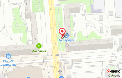 Сеть универсамов ЦентрТорг в Коминтерновском районе на карте