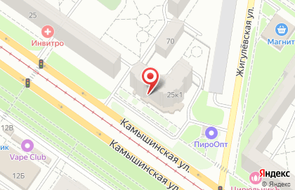 Фиа-Банк на Камышинской улице на карте