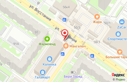 Мангалыч на карте