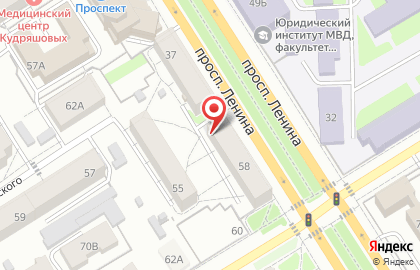 Магазин контактных линз и очков АртОптик.ру в Центральном районе на карте
