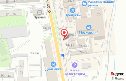 Цветочная радуга на улице Дзержинского на карте