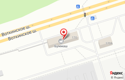 Сервисный центр Тепло-Газ на Воткинском шоссе на карте