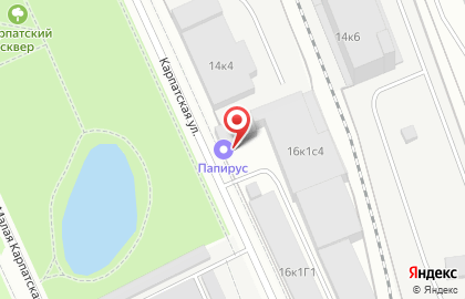 Папирус в Фрунзенском районе на карте