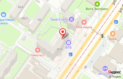 АКБ Экспресс-Волга банк в Засвияжском районе на карте