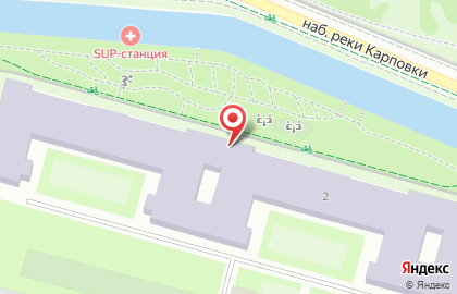 Водно-моторный клуб Петроградец в Петроградском районе на карте