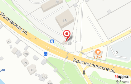 Продуктовый магазин Южный в Красноглинском районе на карте