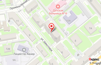 Многопрофильная компания МагРом в Дзержинском районе на карте