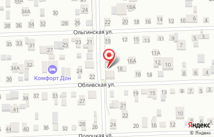 Продуктовый магазин в Ростове-на-Дону на карте