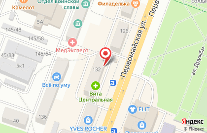 Мебельный салон МебельER на Первомайской улице на карте