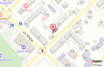 Нотариус Зайцева Е.В. на карте
