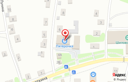 Супермаркет Пятёрочка в Рязани на карте