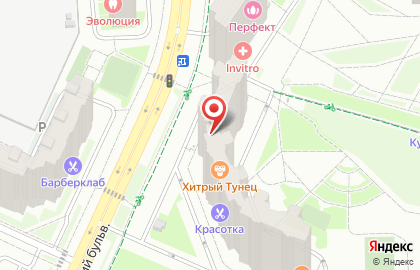 Магазин овощей и фруктов в Москве на карте