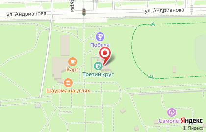 Молодёжный театр Третий круг на улице Андрианова на карте