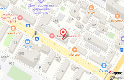 Служба доставки цветов Шафран на карте