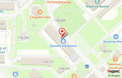 Торговый дом Дымов Керамика в Останкинском районе на карте