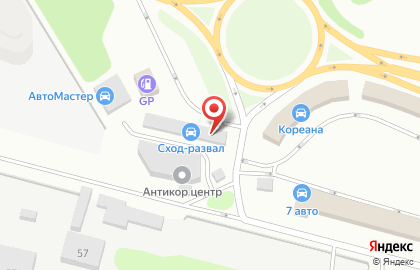 Автосервис Автоэлектрик на Киевском шоссе на карте