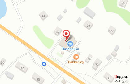 Супермаркет Пятёрочка в Петрозаводске на карте