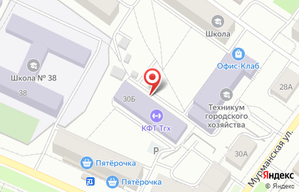 Петрозаводский техникум городского хозяйства на Мурманской улице на карте