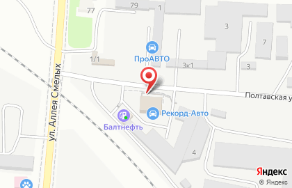 Джип-сервис на Полтавской улице на карте