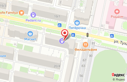 Магазин Косметик-Профи на улице Тухачевского на карте