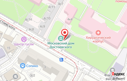 Музей-квартира Ф.М. Достоевского на карте