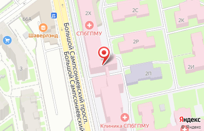 Nev.ru в Выборгском районе на карте