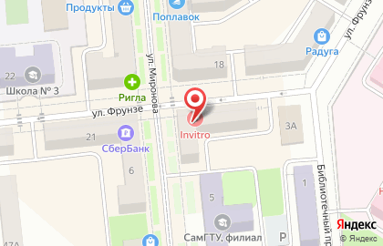Банкомат Лето Банк на улице Миронова в Новокуйбышевске на карте